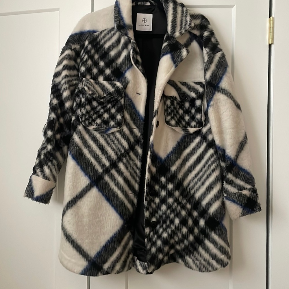 Anine Bing Flannel Jacket